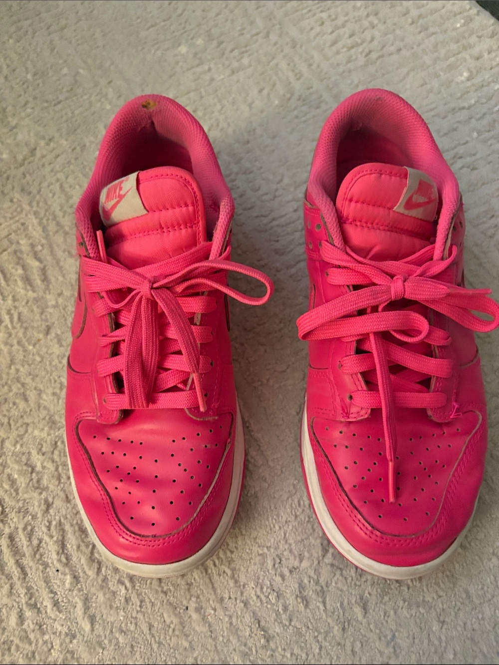 Nike Hot Pink Women's Dunks Low Sneakers